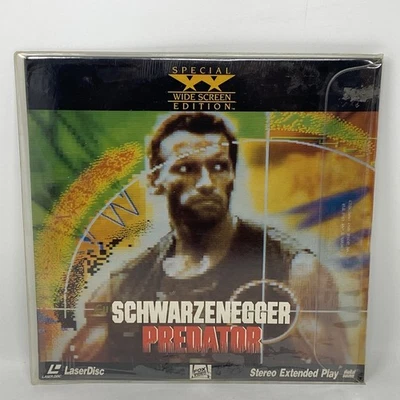 Predator 1987 LaserDisc Arnold Schwarzenegger John McTiernan Carl Weathe Used - Image 1 of 4