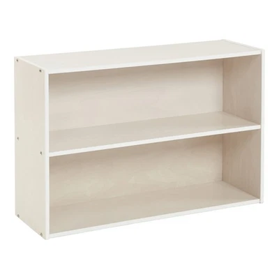 Streamline 2-Shelf Storage Cabinet, 24in, Kid's Bookshelf, White Wash - Image 1 of 4