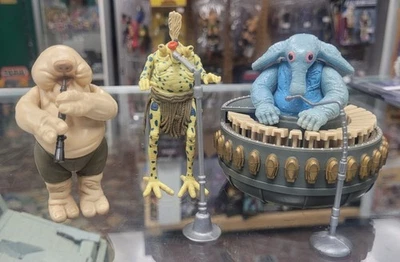 Figuras de acción Kenner Sy Snootles & Max Rebo Band 100 % completas de Star Wars 1983 Foto 1 de 4