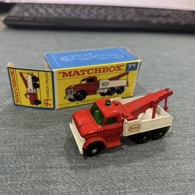 Matchbox Lesney No. Camión de demolición Ford 71 ESSO con caja original Foto 1 de 4