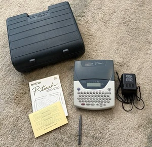 Brother P-Touch PT-2200/2210 Deluxe Thermal Label Maker Tested Working - Bild 1 von 5