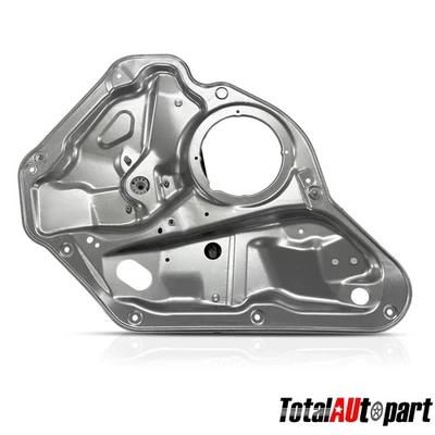 Power Window Regulator with Panel for Volkswagen Jetta 2009-2014 Rear Left Side - Image 1 of 4