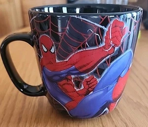 Spider-Man Coffee Mug Marvel Large Tea Cup 2011 Disney Super Hero Thailand Rare - Picture 1 of 6