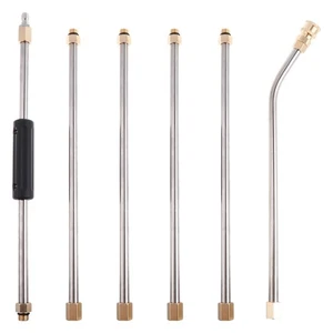 6 Pcs Ensemble De À Eau Laveuse Tige D'extension Pulvérisateur - Imagen 1 de 12