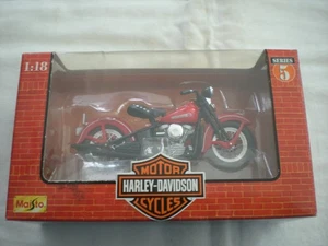 Harley-Davidson " Motocicletta 1948 " con scatola { come nuova } - Foto 1 di 2
