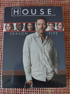 House: Season 5 Five (DVD, 2009) NEU Sealed - Bild 1 von 5