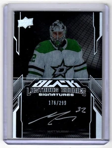 2023-24 SPx #LRA-MM Matt Murray UD Black Lustrous Rookies Signatures #/299 - Picture 1 of 1