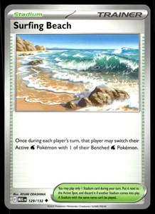 Surfing Beach 129/132 Pokemon ME01: Mega Evolution Non Holo - Picture 1 of 2