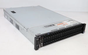 Dell PowerEdge R730xd 24-Bay 2.5" 2U 2x Intel E5-2660 v3 128GB H730 No COA HDD - Picture 1 of 4