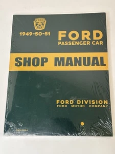 1949 1950 1951 Ford Passenger Car Shop Service Manual 49 50 51 Service Dept - Picture 1 of 2