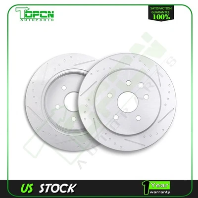 For Lexus GS300/GS400 /GS430 /SC430/IS300 Kit Rear 307 mm Brake Discs Rotors - Image 1 of 4
