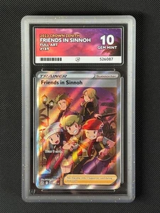 ACE 10 Friends in Sinnoh 149/159 Full Art Pokémon Card Crown Zenith GEM MINT - Picture 1 of 5