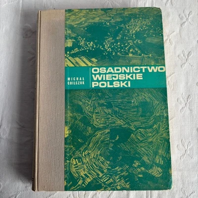 Osadnictwo Wiejskie Polski 1970 Polish Rural Settlement Poland Maps Signed - Image 1 of 4