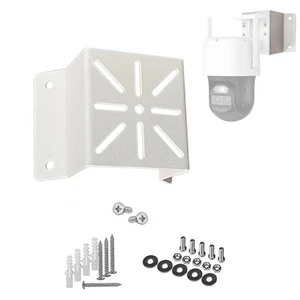 Robust 1PCS Corner Mount Metal Construction for Cameras and Outdoor Lighting - Photo 1/3