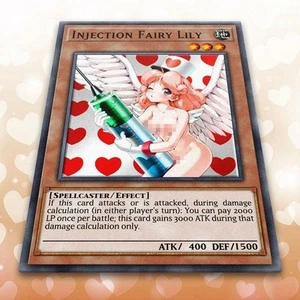 Orica Yugioh Sexy Injection Fairy Lily  Fan Art None Halo   - Afbeelding 1 van 2