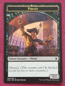 Magic The Gathering IXALAN PIRATE TOKEN card MTG - Picture 1 of 2