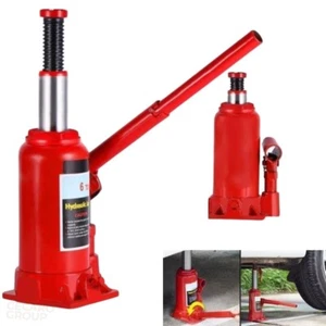 CRIC SOLLEVATORE CRICK IDRAULICO A BOTTIGLIA 5 TON 5 TONNELLATE AUTO - Imagen 1 de 6