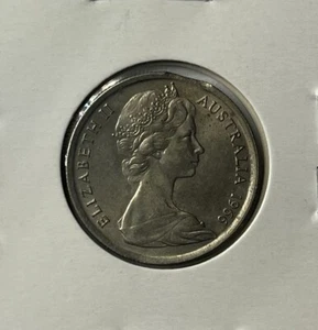 1966 5 Cent Coin - Clipped Rim Bite - Error a Uncirculated Uncommon in Decimal - Picture 1 of 2