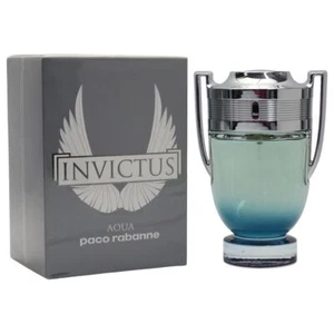 Paco Rabanne Invictus Aqua 100 ml EDT Eau de Toilette Spray Versión 2018 - Imagen 1 de 4