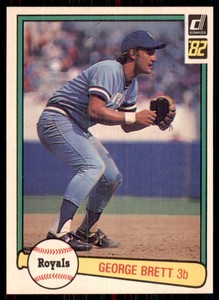 1982 Donruss George Brett D Baseball Cards #34
