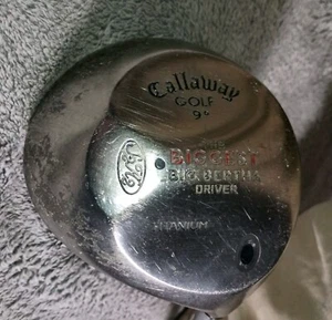 Callaway Biggest Big Bertha 9° Driver All Original Graphite Stiff Flex Golf Club - Picture 1 of 22