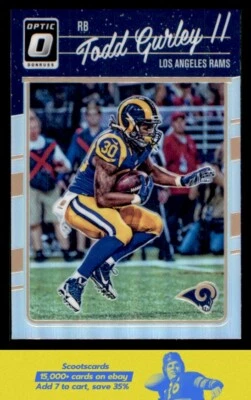 2016 Donruss Optic Todd Gurley II  Holo  #53 Los Angeles Rams - Image 1 of 2