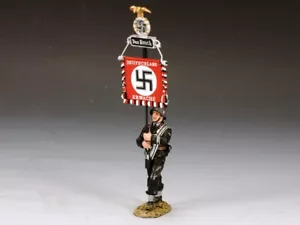WOW EXTREMADAMENTE RARO King & Country WS178 Waffen SS Das Reich Banner Bearer-NUEVO EN CAJA - Imagen 1 de 2
