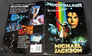 Michael Jackson Livre de coloriage Album MOONWALKER Color Coloring Book UK 1988 - Bild 1 von 12