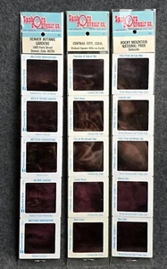 Lote de toboganes de viaje Kodak Sanborn vintage de recuerdo Colorado - Imagen 1 de 3