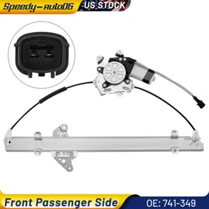 Front Right Power Window Regulator W/ Motor 741-349 for Nissan Xterra Frontier - Picture 1 of 6