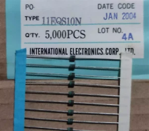 Diodo 11EQS10N 0,5 A/100 V SUNMATE #DS218 20 un. - Imagen 1 de 1