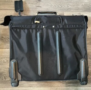 Kenneth Cole Reaction Luggage Garment Bag W Rolling Wheels & Retractable Handle - Picture 1 of 22