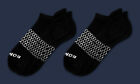 2-Pack Bombas Men's Ankle Socks Black Honeycomb LARGE 7-12 NWT