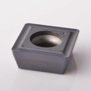 10PZ iCarbide SPMG060204ZV BARRA DI ALESATURA INSERTO DI FORATURA IN CARBURO PER ACCIAIO - Foto 1 di 3