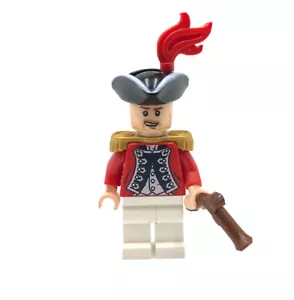LEGO King George's Officer minifigure 4193 853219 Pirates of the Caribbean - Picture 1 of 5