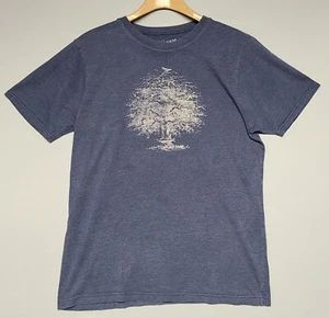 Fossil USA T Shirt Blue Tree Graphic Shirt Sz XL - Picture 1 of 3
