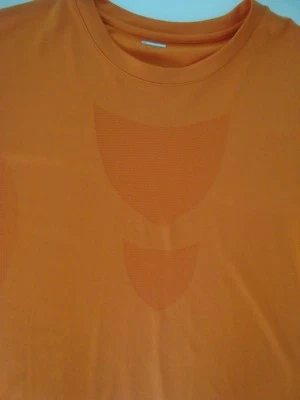 MENS FITNESS GEAR BIG ATHLETIC ORANGE T-SHIRT SIZE 2X-LARGE  - Image 1 of 4