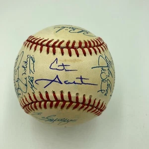 1993 Toronto Blue Jays World Series Champs Team Signed Baseball JSA COA - Picture 1 of 11
