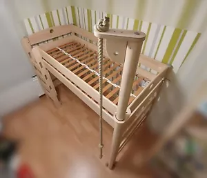 Hochbett PAIDI Fleximo, massiv + Lattenrost und Kletterbaum - Bild 1 von 12