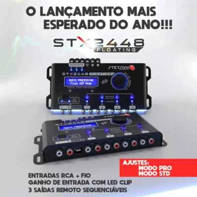 New Stetsom Stx2448 Floating Digital Crossover Processor - Image 1 of 4