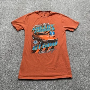 Shelby Shirt Small Orange Caroll Cobra GT500 American Muscle Graphic Tee READ - Picture 1 of 7