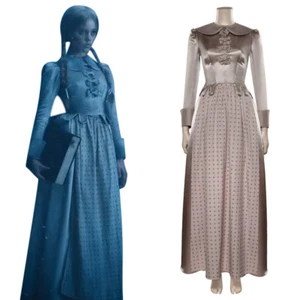 Wednesday Addams Goody Cosplay Costume Dress Outfits Halloween Carnival Suit - Picture 1 of 12