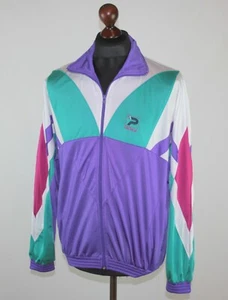 Chaqueta de entrenamiento deportivo de pista de fútbol vintage Patrick talla M años 90 - Imagen 1 de 5
