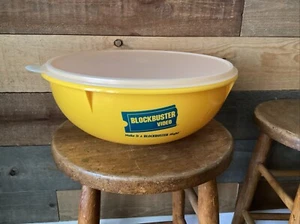 Vintage Tupperware #274-Blockbuster Popcorn ciotola e coperchio - Rendilo una notte di successo - Foto 1 di 8