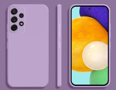 Funda protectora de silicona líquida para teléfono Samsung Galaxy S21 FE S22 S23 S24 Ultra A55 Foto 1 de 4