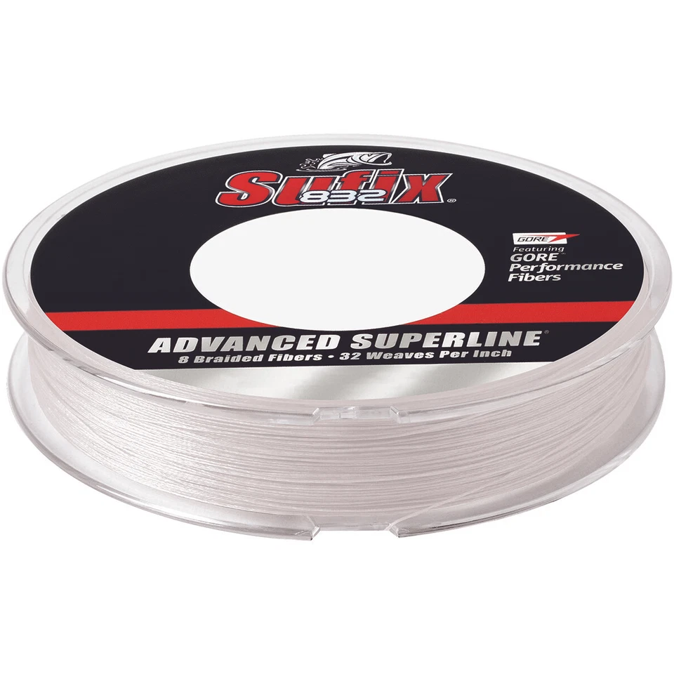 Sufix 832 Advanced Superline Braid Fishing Line, Ghost, 300 Yard Spool - Image 1 of 1