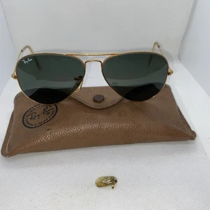 Occhiali da sole vintage Ray-Ban Aviator Bausch & Lomb Ray Ban 58-14 - leggi - Foto 1 di 14