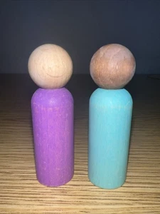 Lovevery Peg People Ersatzfiguren 2er Set - Bild 1 von 6