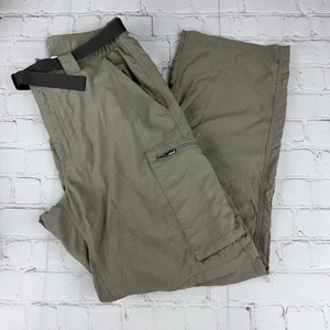 Columbia Omni-Shade Beige Nylon Lightweight Convertible Pants Size Men's 30x30 - Picture 1 of 11