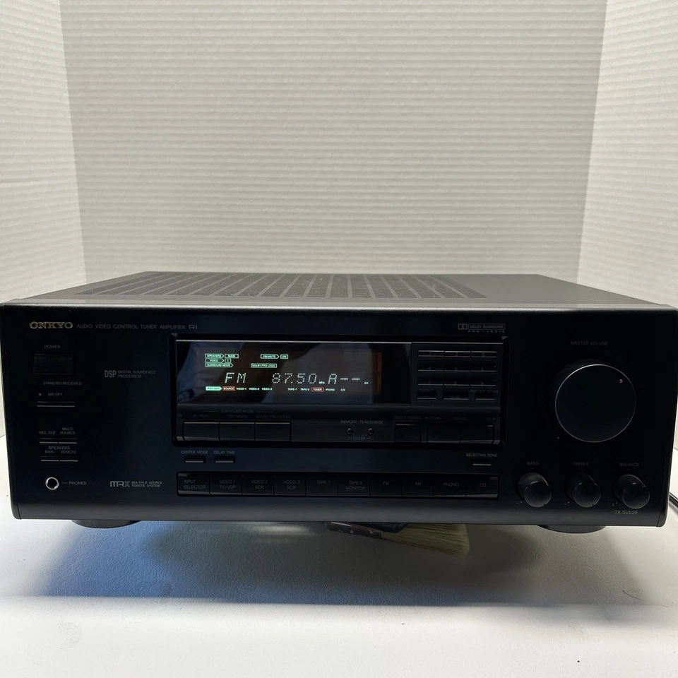 ONKYO R1 - AUDIO/VIDEO/STEUERUNG/TUNER/VERSTÄRKER - MODELL TX-SV 525 GETESTET UND FUNKTIONSFÄHIG - Bild 1 von 4